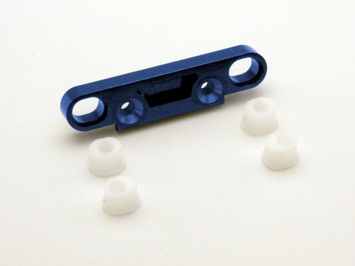 IHW26 Al Susp Shaft Holder RLR (Half 8/Blue) IHW26  - KYOSHO RC